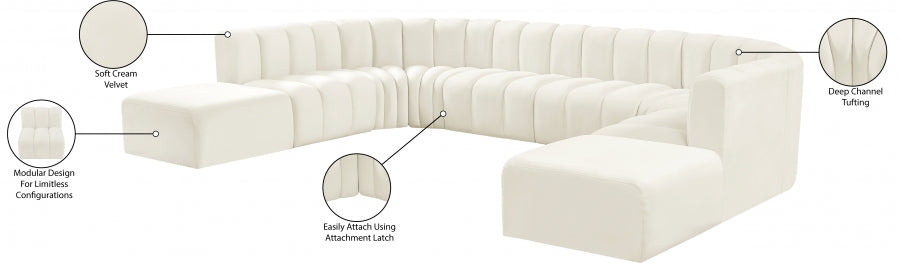 Arc Velours 10pc. En coupé