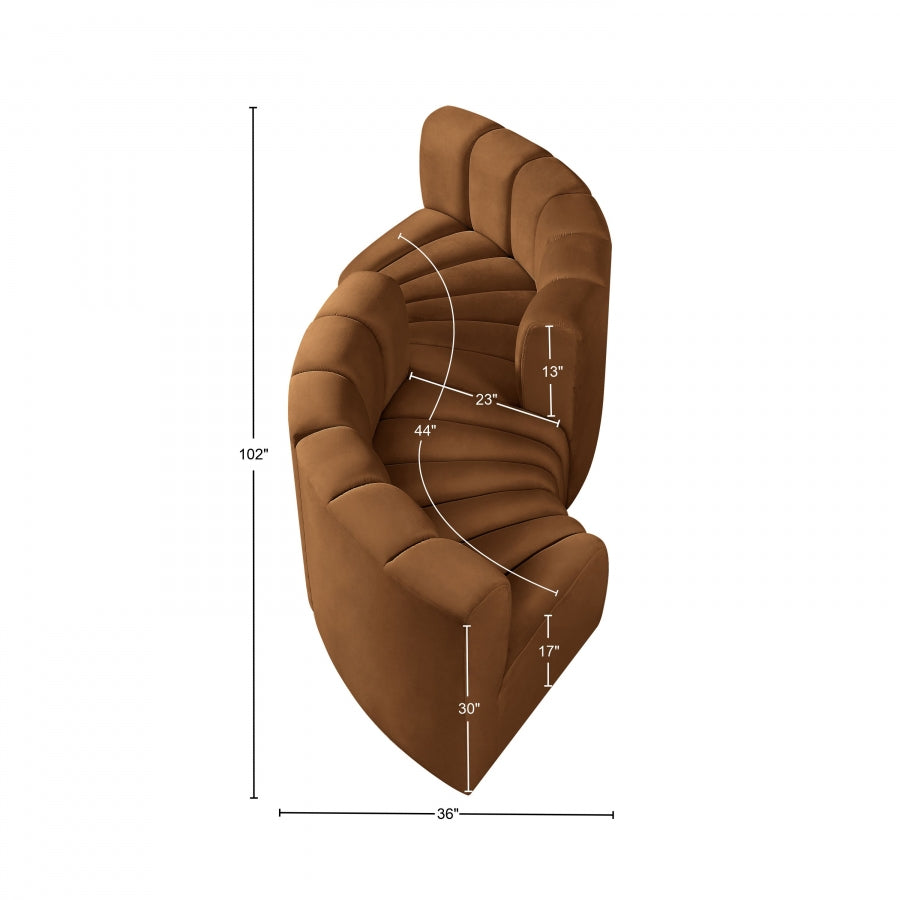 Arc Velours 4pc. En coupé