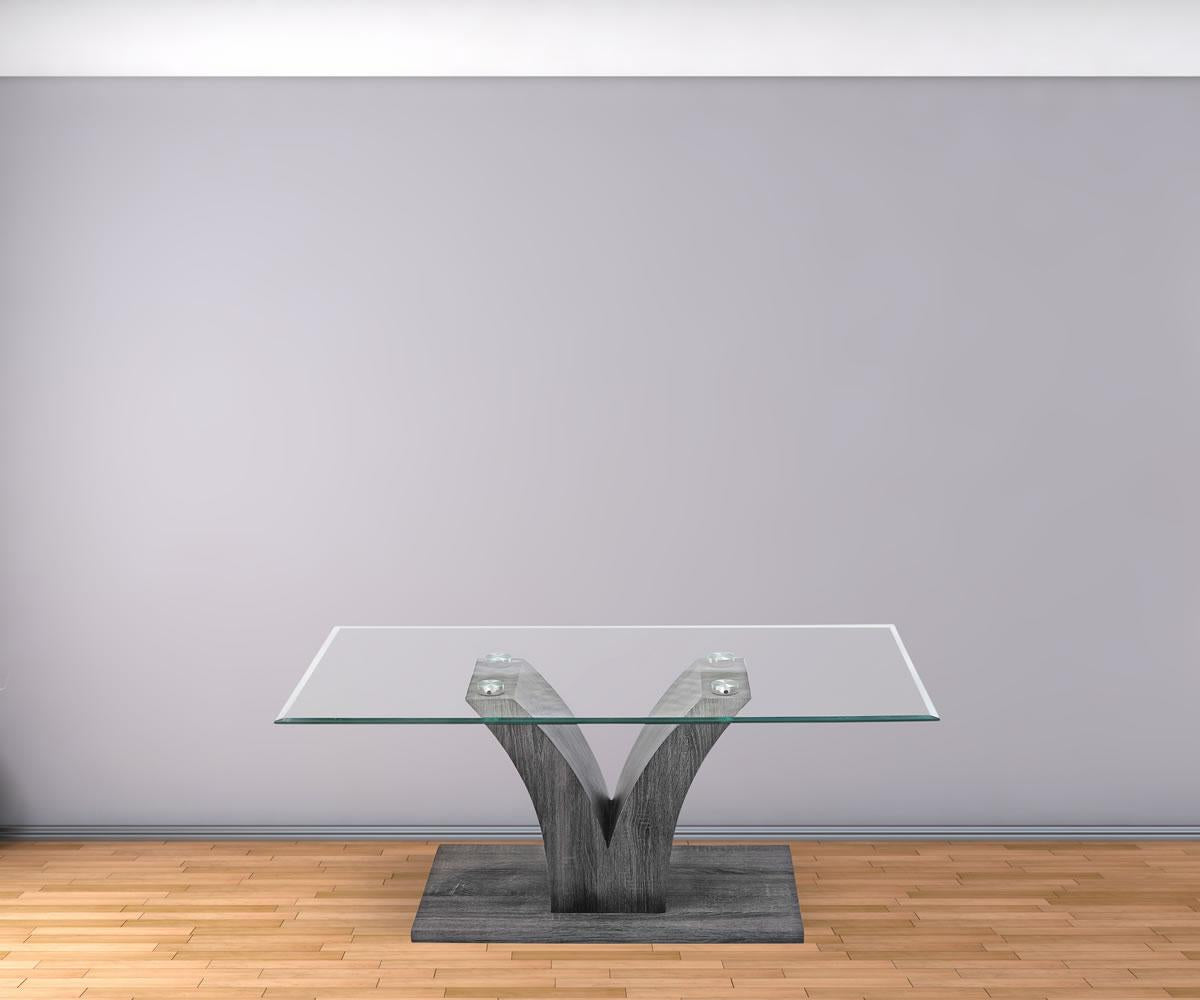 Table basse à l'aloès ( Meuble Mtl )