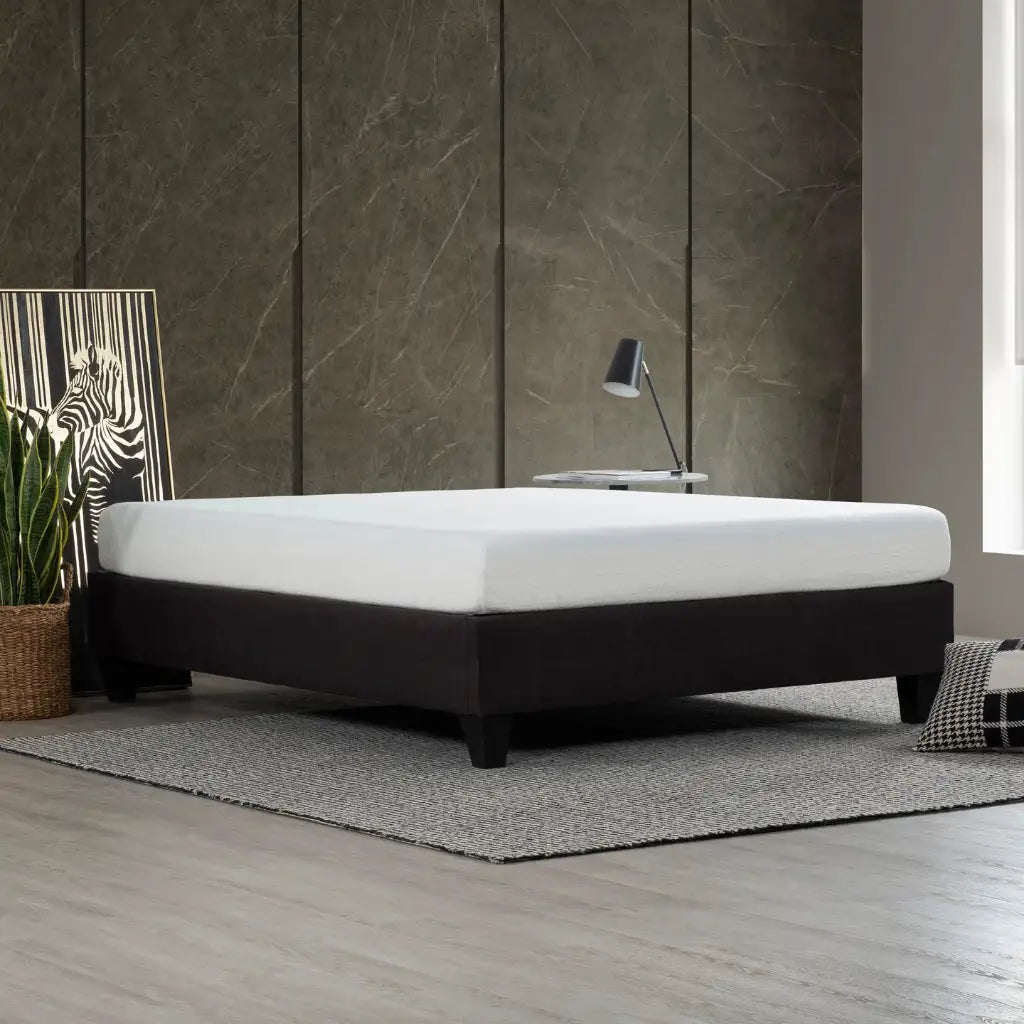 EZ Base : La Fondation de Lit Modulable en Tweed Night