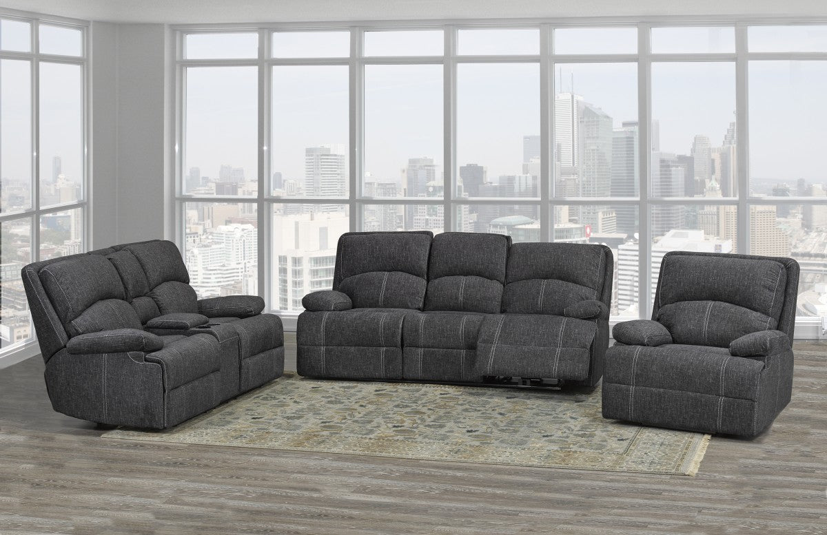 CAUSEUSE INCLINABLE - GRIS ( Meuble Mtl )