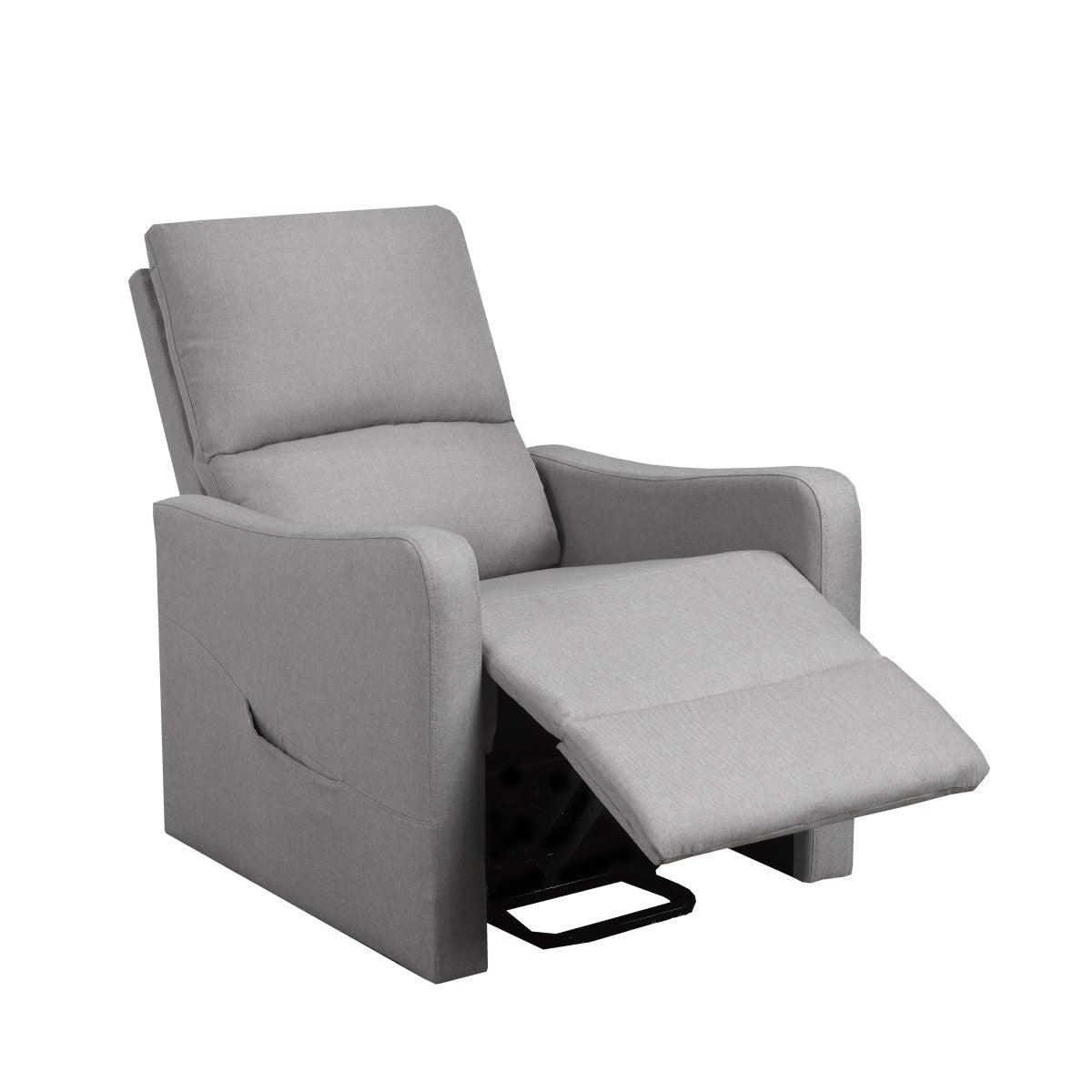 FAUTEUIL ÉLÉVATEUR INCLINABLE, GRIS CLAIR ( Meuble Mtl )