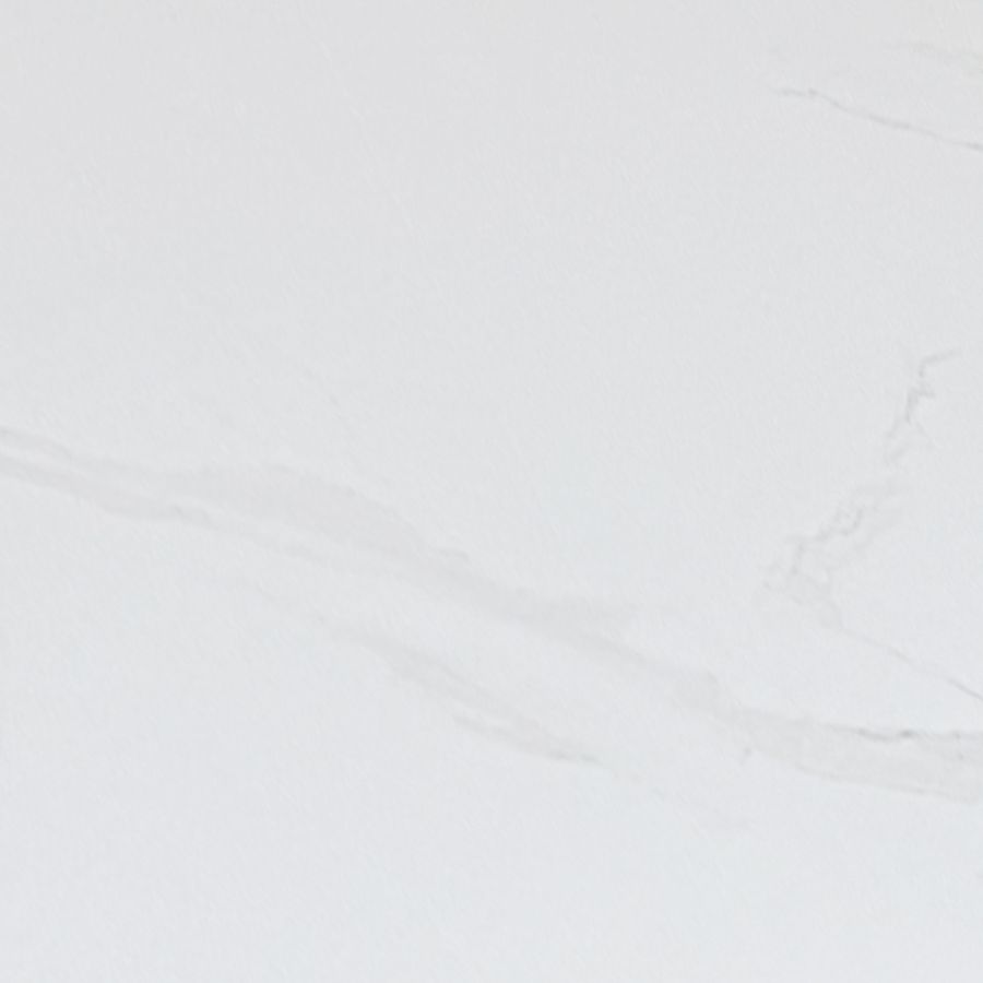 Table basse Veno en blanc et argent ( Meuble Mtl )