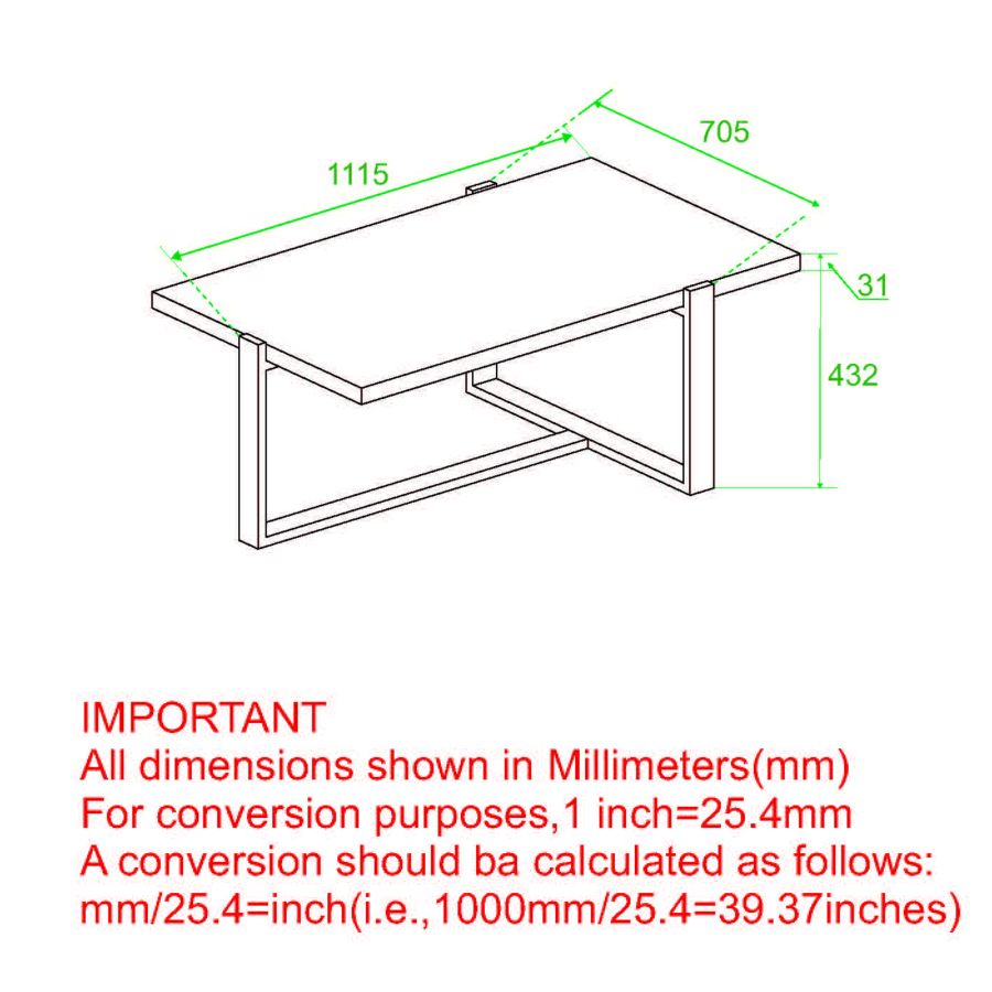 Table basse Veno en blanc et argent ( Meuble Mtl )