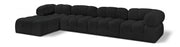 Canapé sectionnel Ames en tissu bouclé