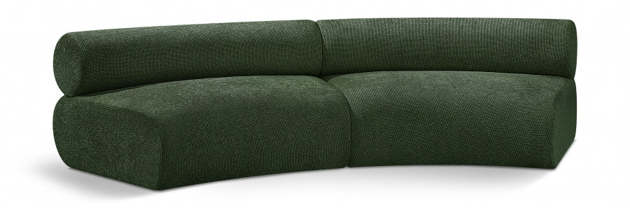 Tissu chenille en balle 2 pièces. En coupé