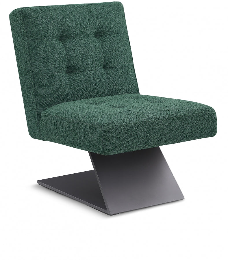 Fauteuil d'appoint en tissu boucle Zeal