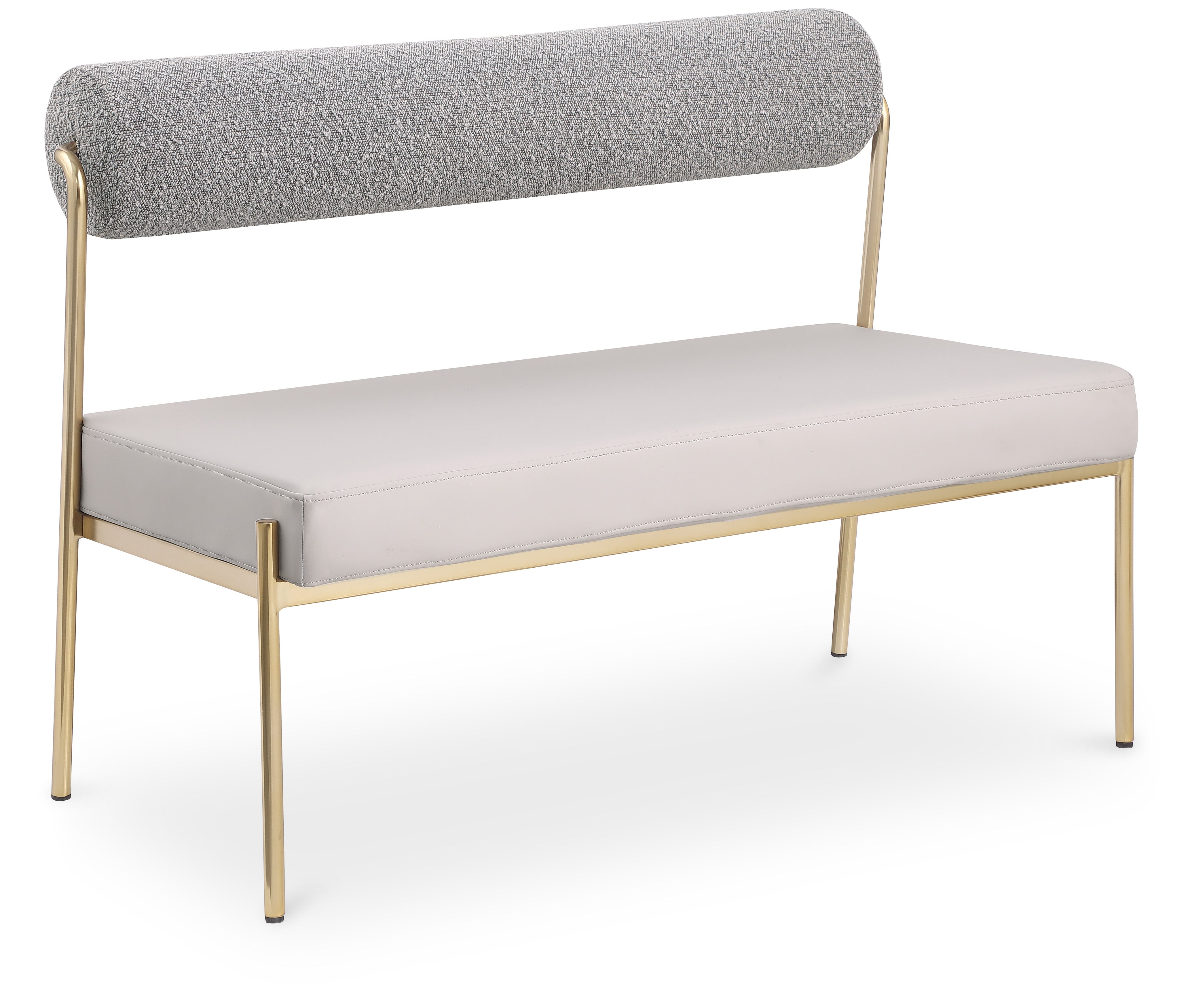 Banc en cuir végétalien Carly