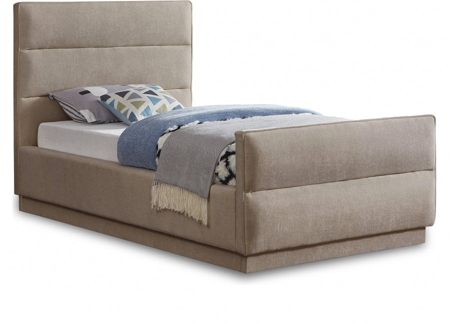 Lit en tissu chenille Paxton