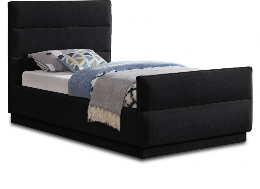 Lit en tissu chenille Paxton