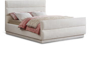 Lit double en tissu chenille Paxton