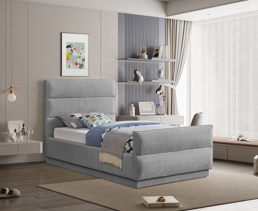 Lit en tissu chenille Paxton
