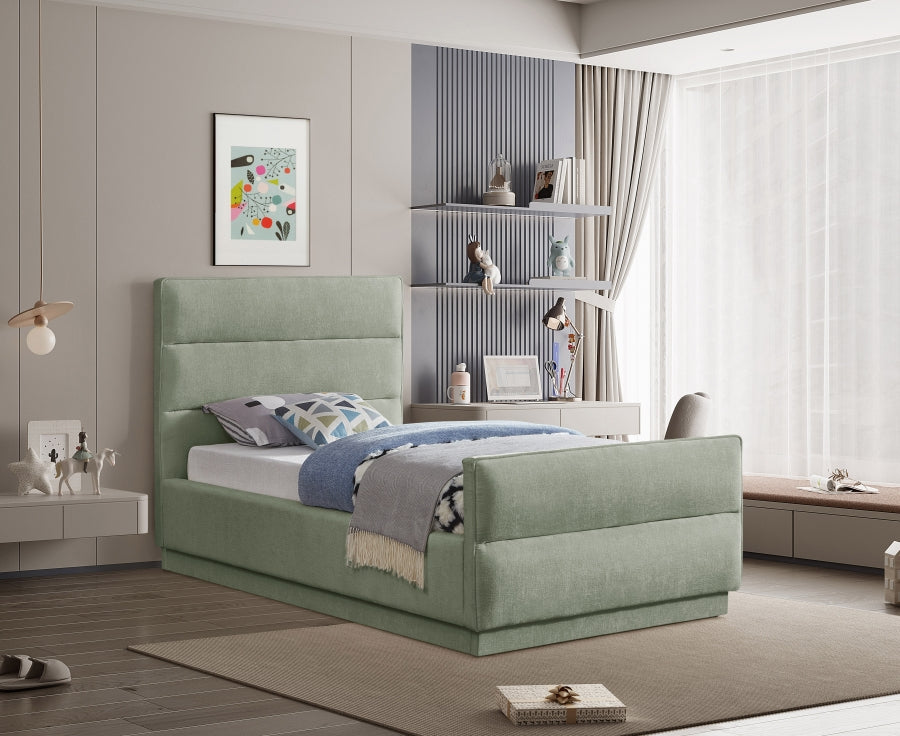 Lit en tissu chenille Paxton