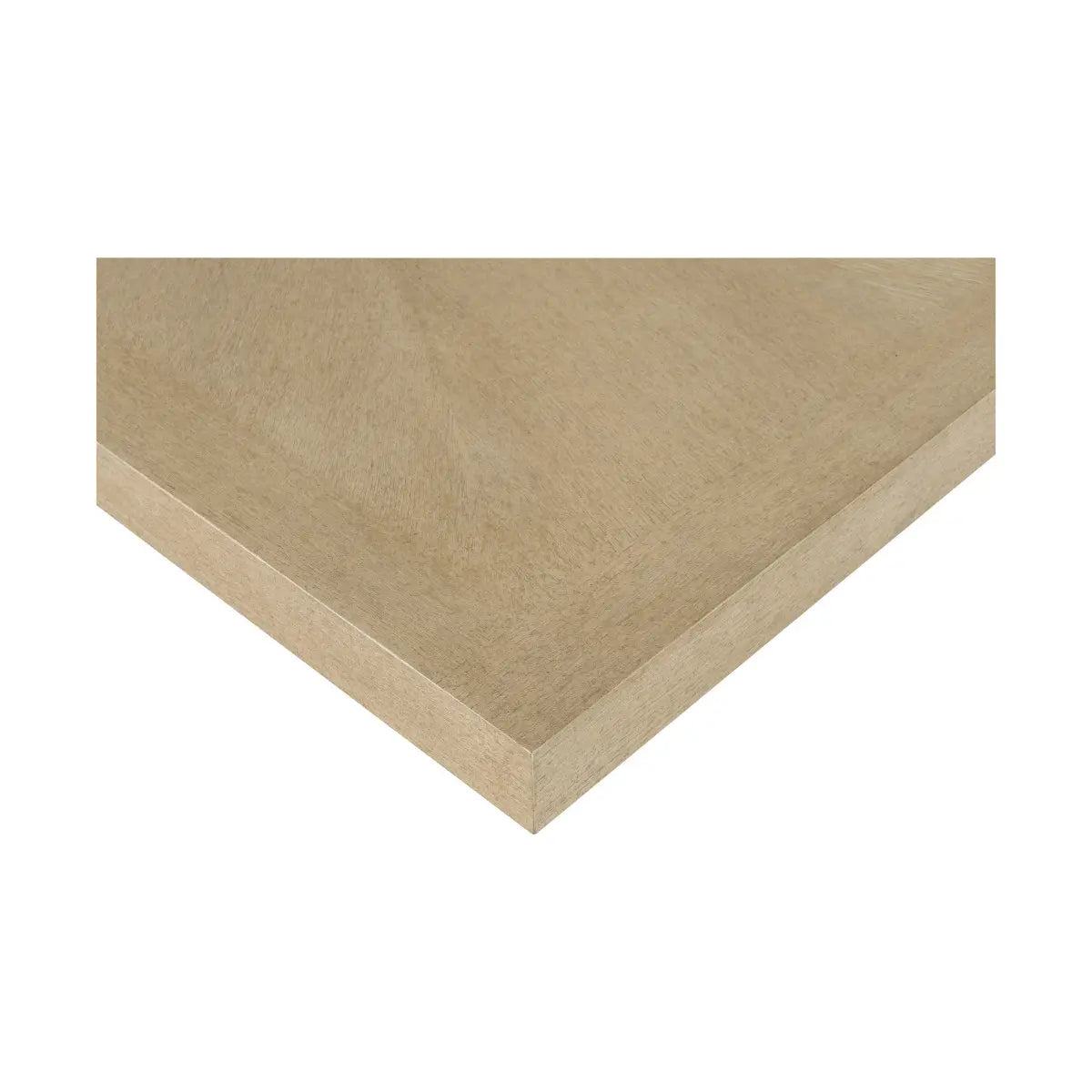 Table à manger extensible Cosima | Fini naturel et base géométrique
