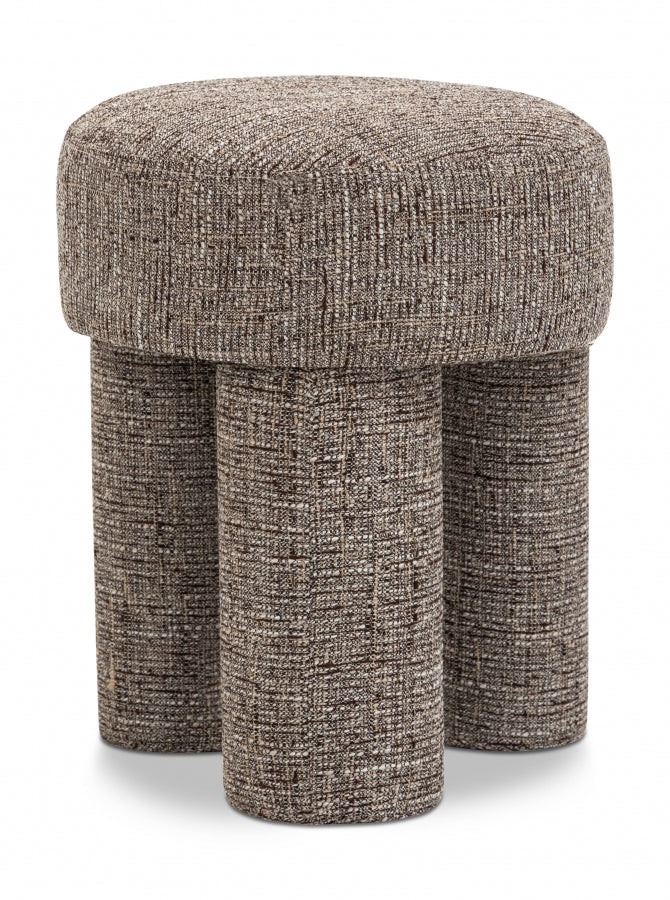 Pouf/tabouret en tissu Larson
