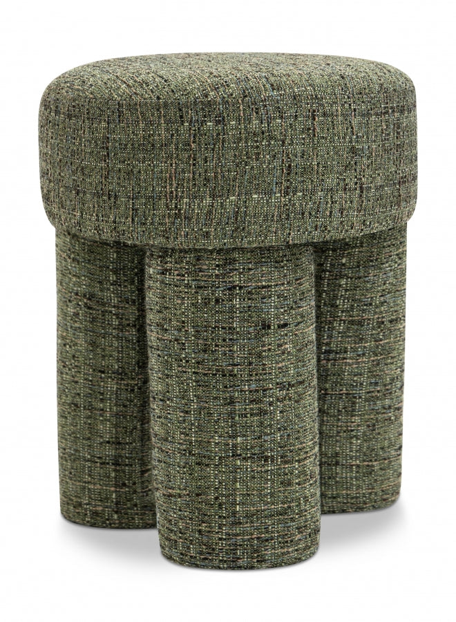 Pouf/tabouret en tissu Larson