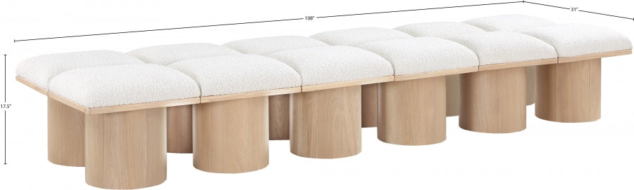 Tissu Boucle Pavillon 12pc. Banc Modulaire