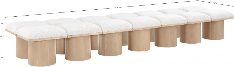 Tissu Boucle Pavillon 14pc. Banc Modulaire