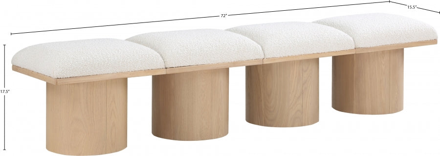 Tissu Boucle Pavillon 4pc. Banc Modulaire