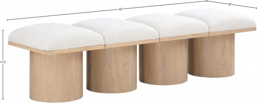 Tissu Boucle Pavillon 4pc. Banc Modulaire
