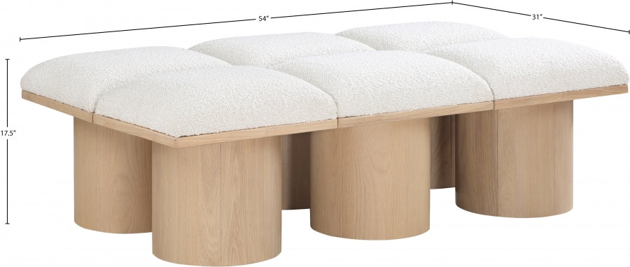Tissu Boucle Pavillon 6pc. Banc Modulaire