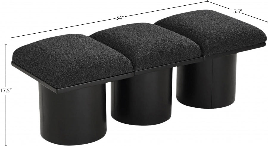 Tissu Boucle Pavillon 3pc. Banc Modulaire