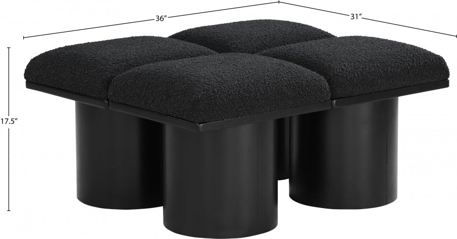 Tissu Boucle Pavillon 4pc. Banc Modulaire