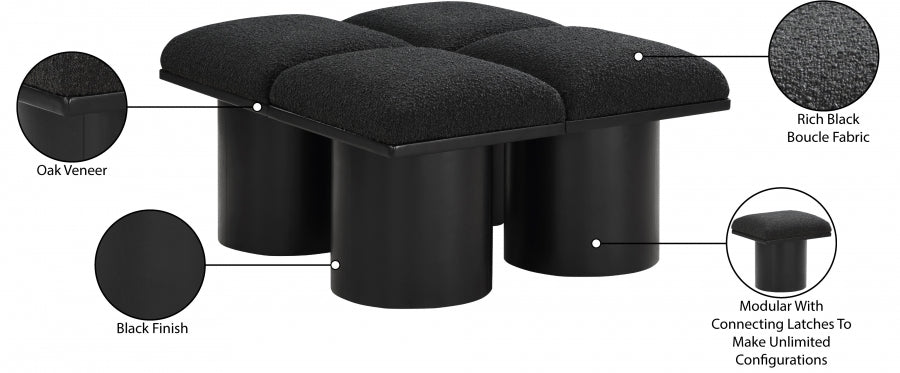 Tissu Boucle Pavillon 4pc. Banc Modulaire
