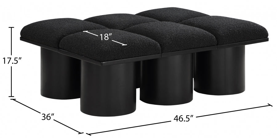 Tissu Boucle Pavillon 6pc. Banc Modulaire