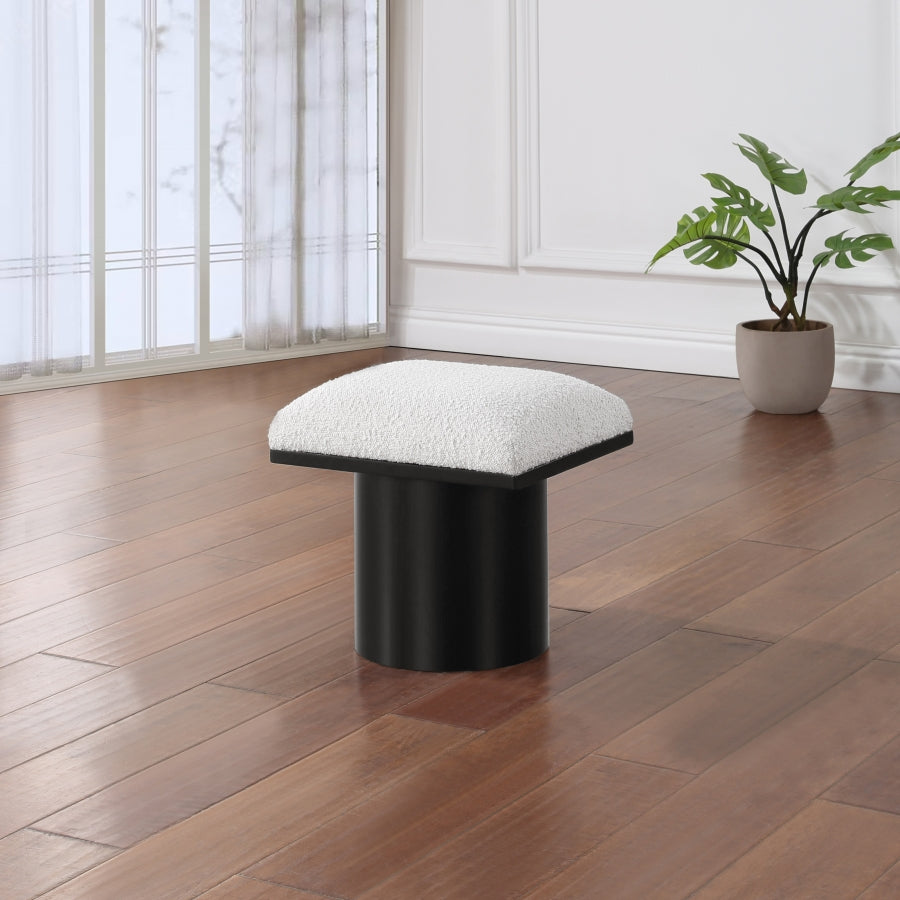 Banc/tabouret en tissu Pavilion Boucle
