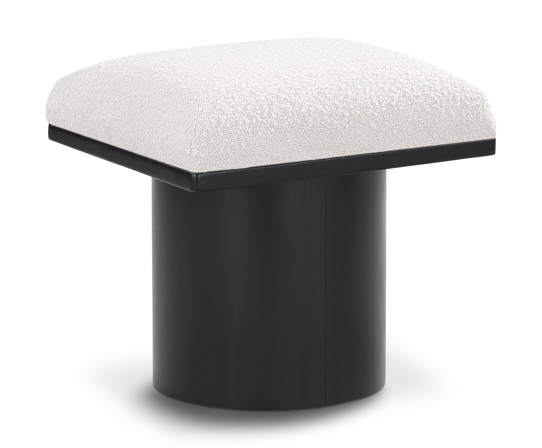 Banc/tabouret en tissu Pavilion Boucle