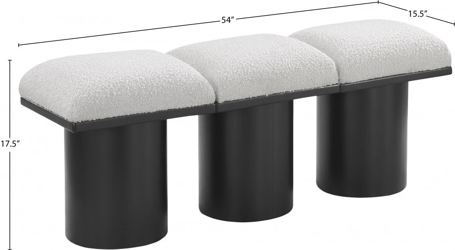 Tissu Boucle Pavillon 3pc. Banc Modulaire