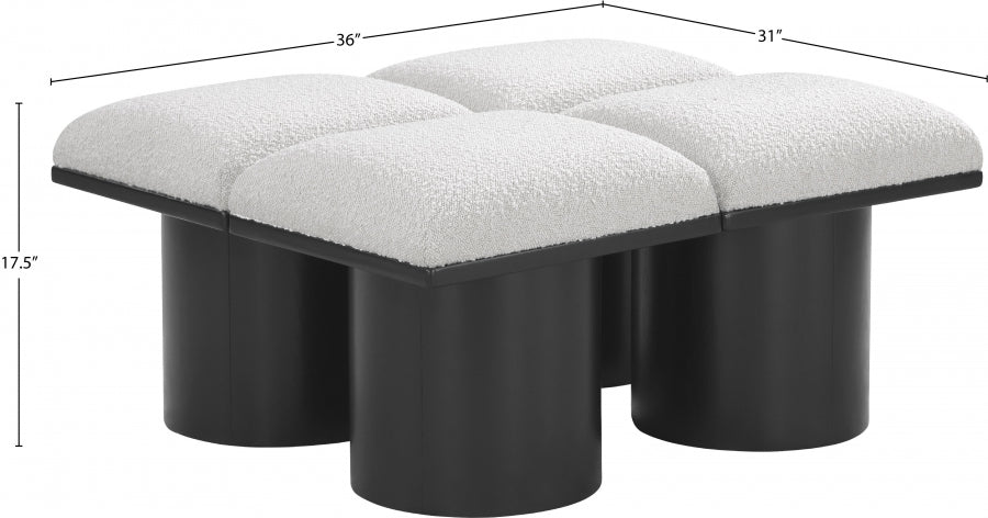 Tissu Boucle Pavillon 4pc. Banc Modulaire