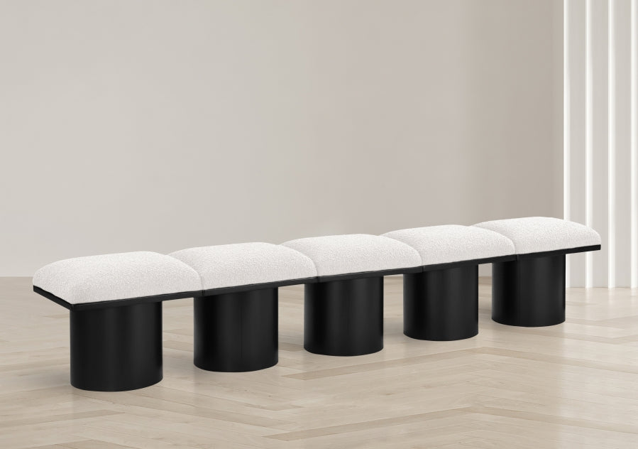 Tissu Boucle Pavillon 5pc. Banc Modulaire