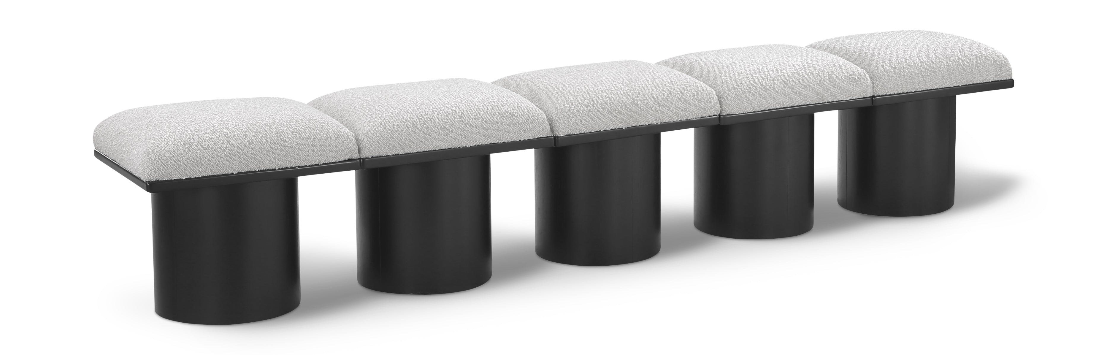 Tissu Boucle Pavillon 5pc. Banc Modulaire
