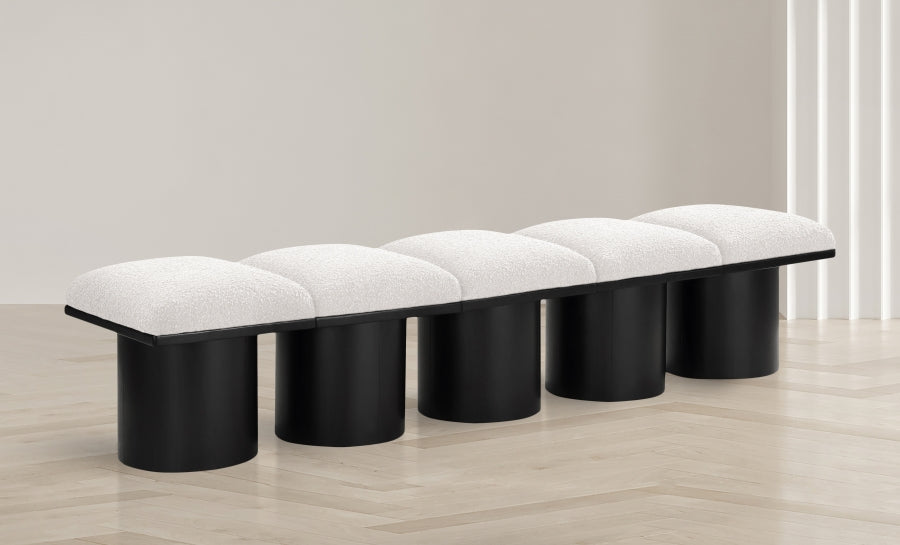 Tissu Boucle Pavillon 5pc. Banc Modulaire