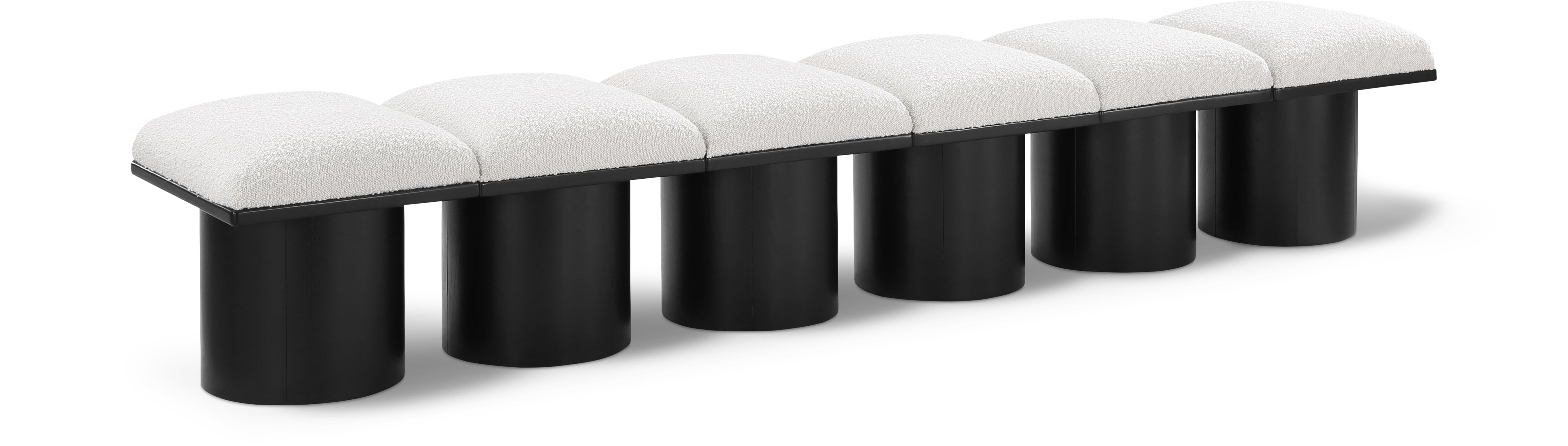 Tissu Boucle Pavillon 6pc. Banc Modulaire