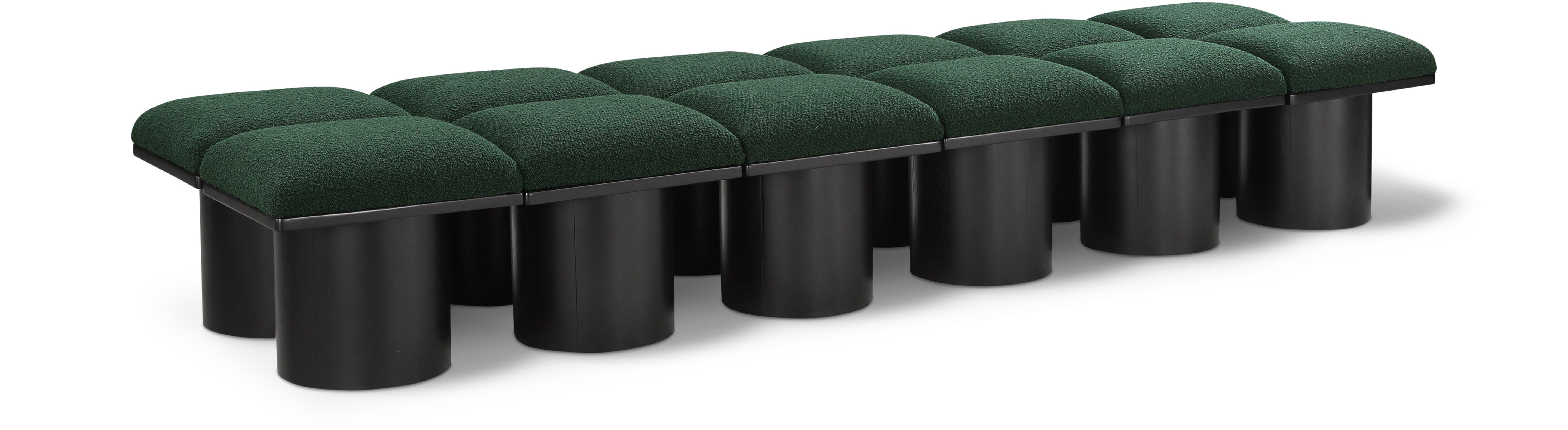 Tissu Boucle Pavillon 12pc. Banc Modulaire