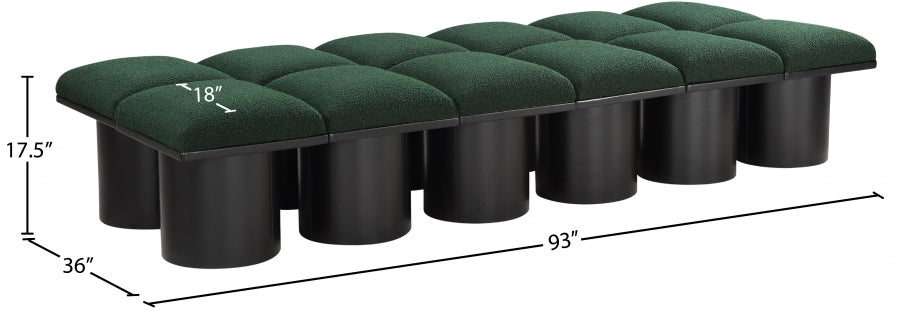 Tissu Boucle Pavillon 14pc. Banc Modulaire