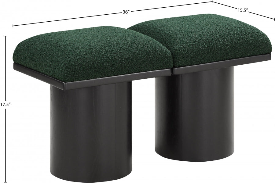 Tissu Boucle Pavillon 2pc. Banc Modulaire