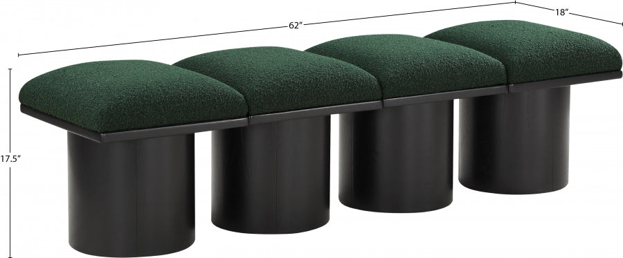 Tissu Boucle Pavillon 4pc. Banc Modulaire