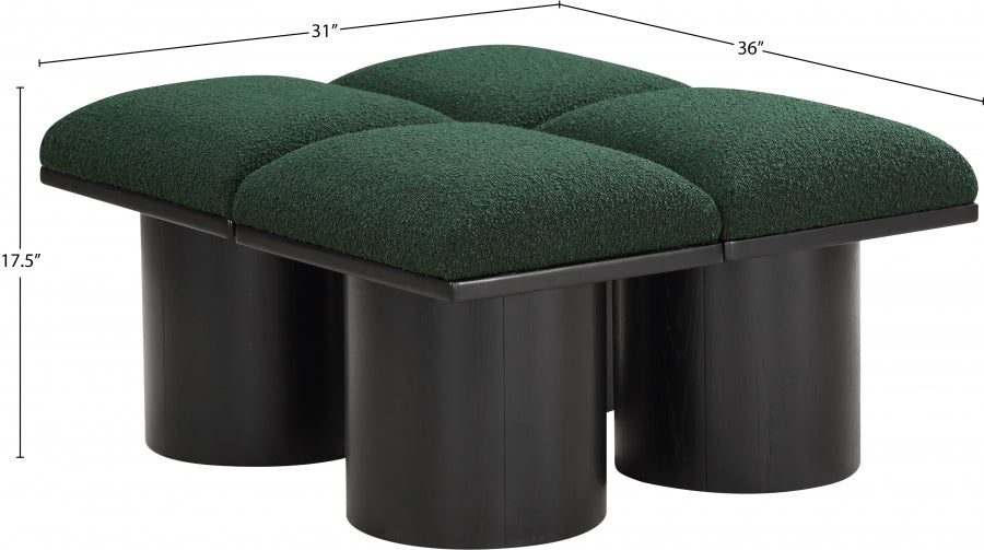 Tissu Boucle Pavillon 4pc. Banc Modulaire
