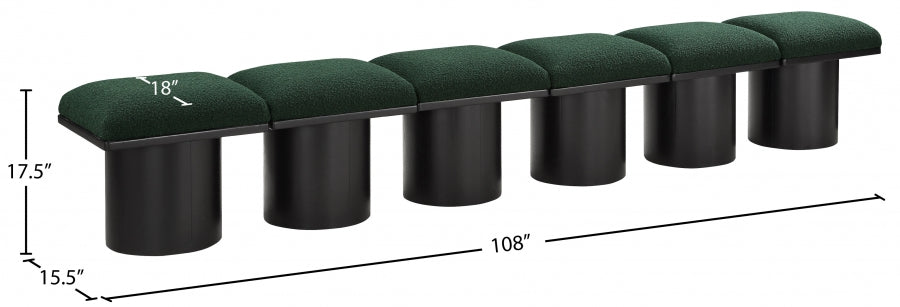 Tissu Boucle Pavillon 6pc. Banc Modulaire