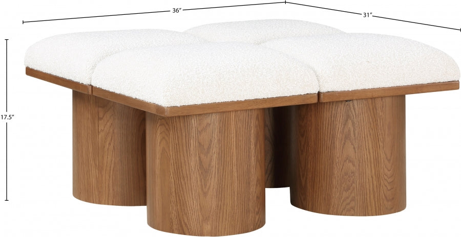 Tissu Boucle Pavillon 4pc. Banc Modulaire