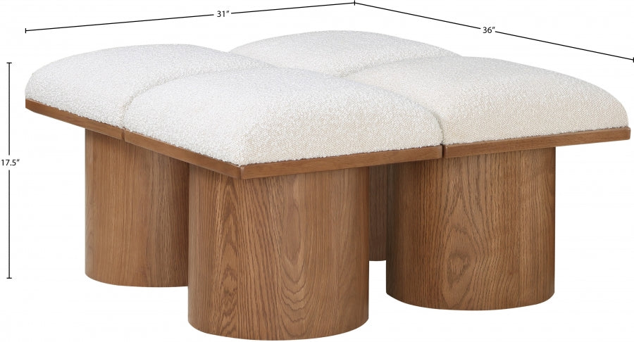 Tissu Boucle Pavillon 4pc. Banc Modulaire