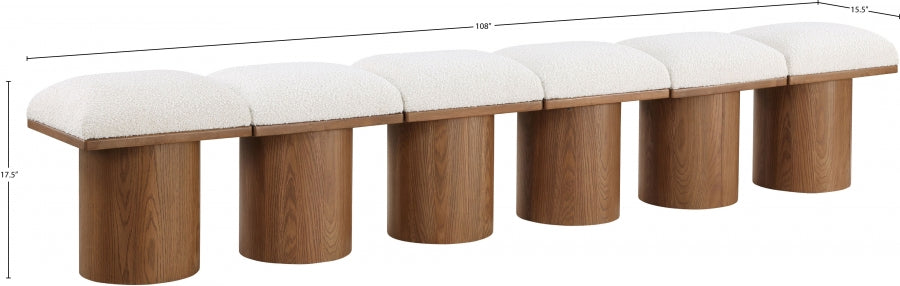 Tissu Boucle Pavillon 6pc. Banc Modulaire