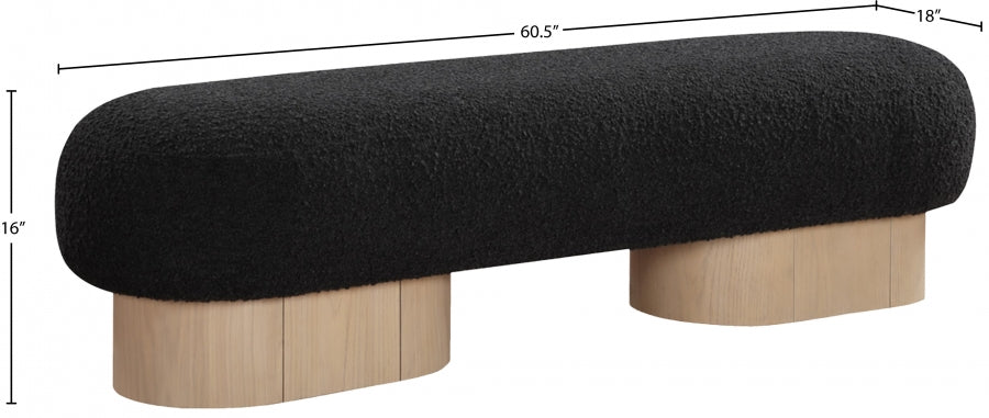 Banc en tissu boucle Robertson