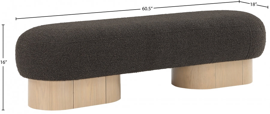 Banc en tissu boucle Robertson