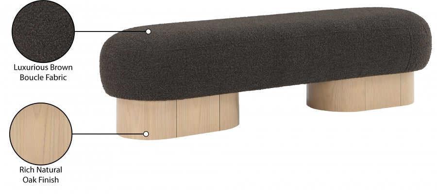 Banc en tissu boucle Robertson