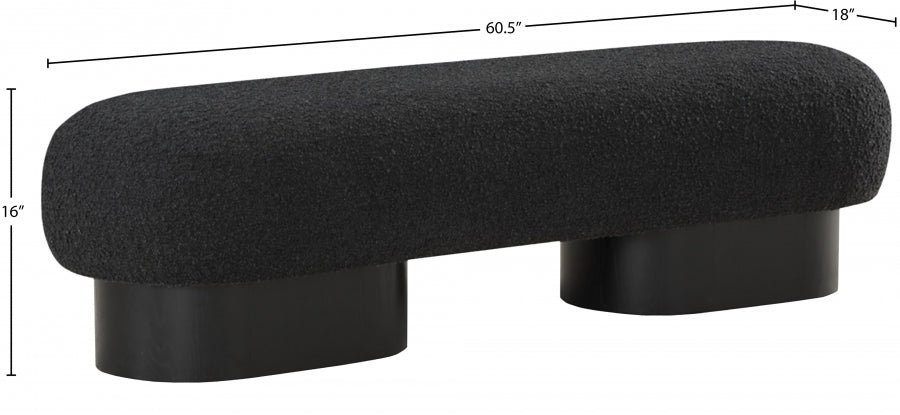 Banc en tissu boucle Robertson